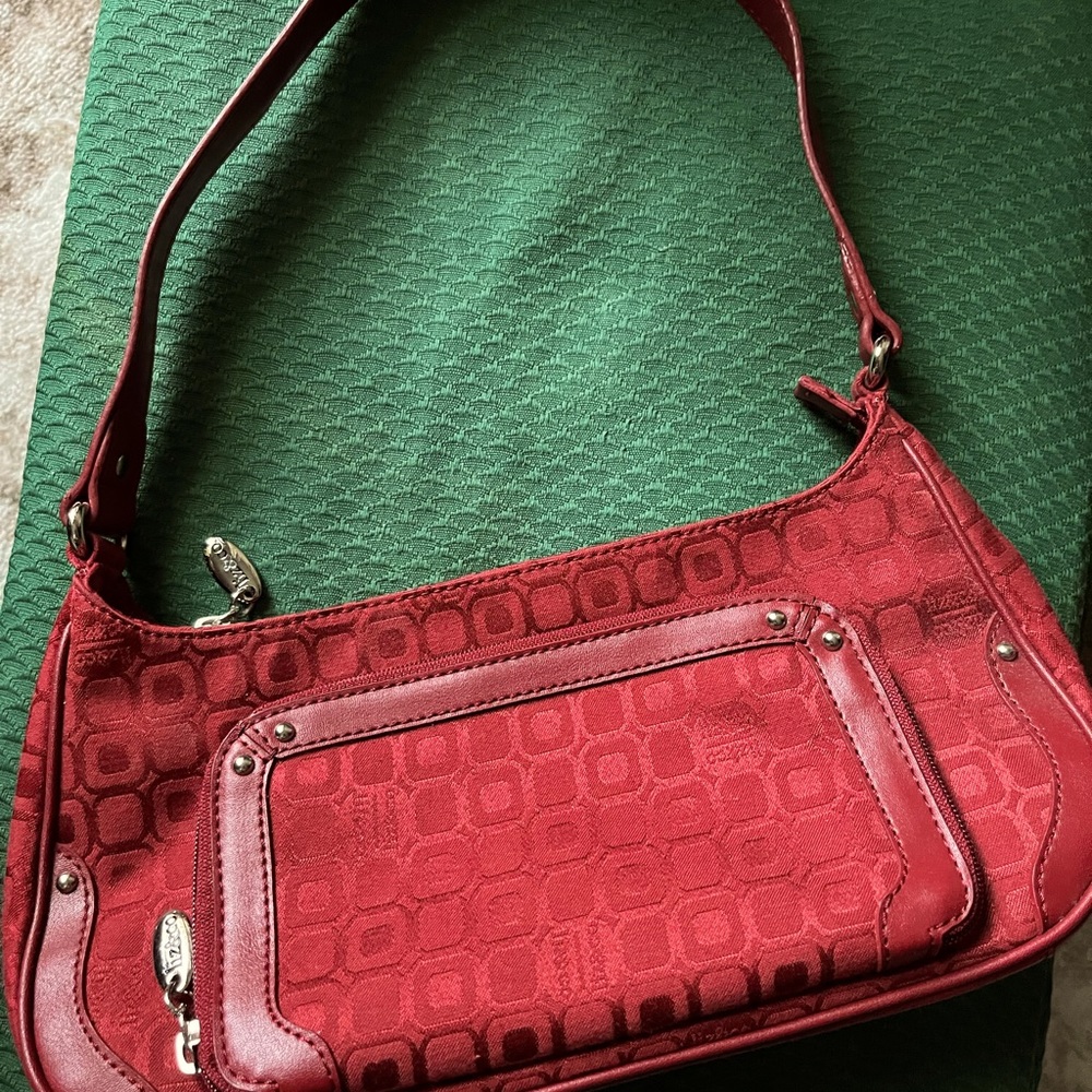 Liz & co red ladies purse.